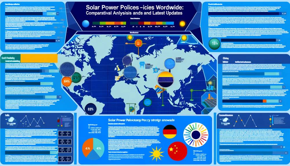 世界各国の太陽光発電政策：比較分析と最新情報