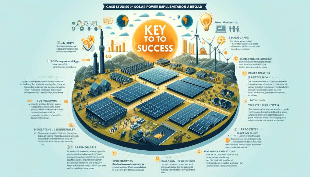 海外における太陽光発電の導入事例：成功のポイントとは？