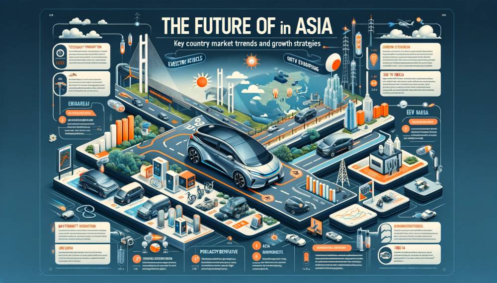 アジアにおけるEVの未来：主要国の市場動向と成長戦略