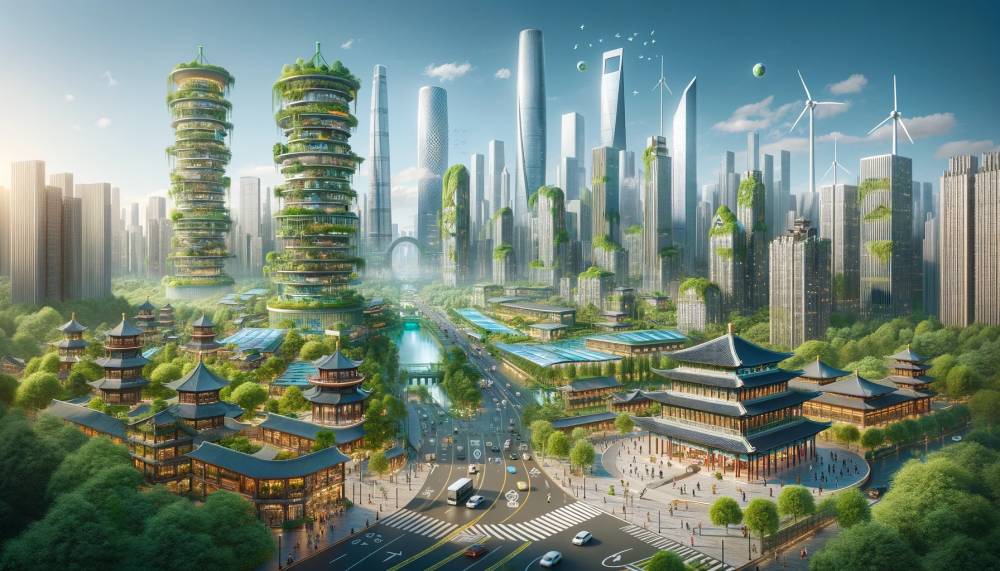 中国の都市計画とカーボンゼロ：持続可能な未来へのビジョン