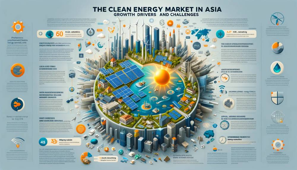 アジアのクリーンエネルギー市場：成長のドライバーとチャレンジ