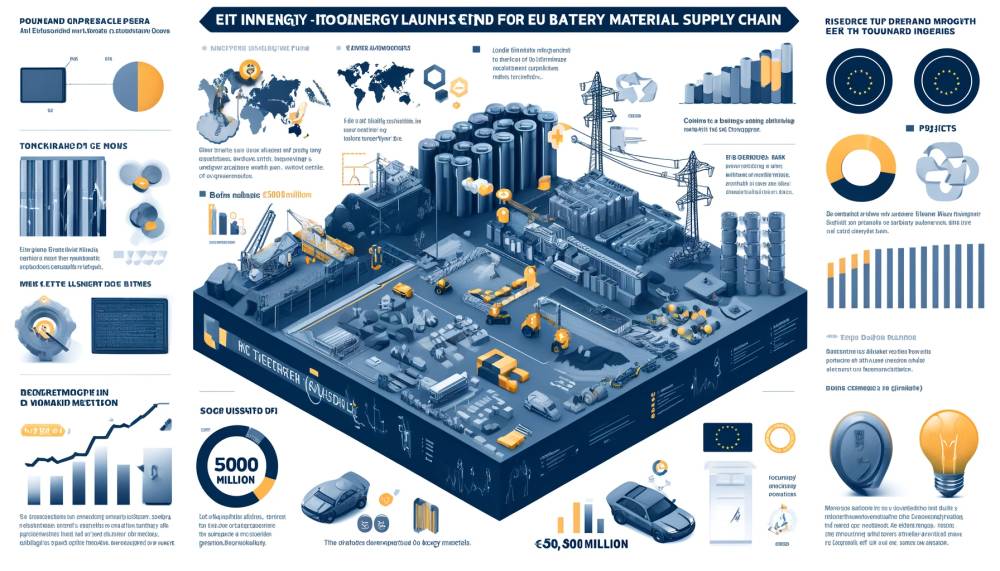 EIT InnoEnergyとDemeter、EUの電池原料サプライチェーンのために5億ユーロのファンドを設立