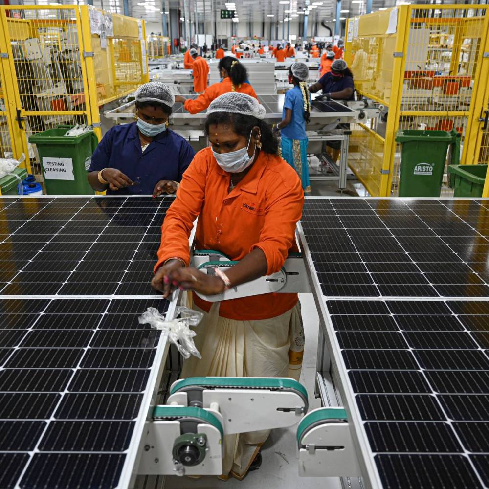 インド 中国製太陽光パネル輸入76%減