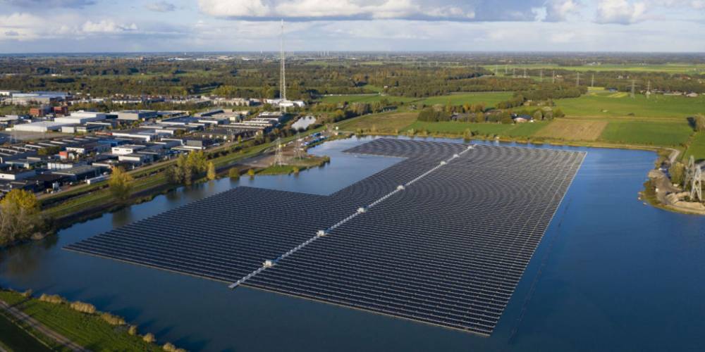 Q Energy、ヨーロッパ最大の浮体式太陽光発電所